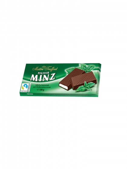 Ciocolata neagra cu crema menta 100g