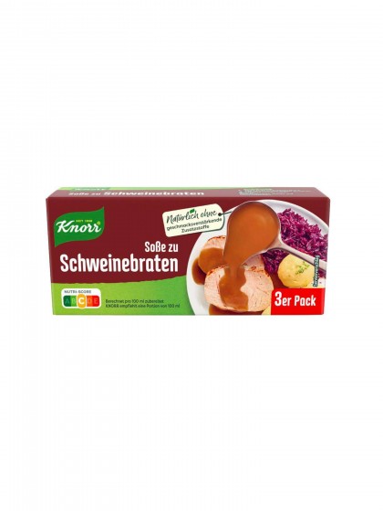 Knorr sos pentru friptura de porc 3x250ml