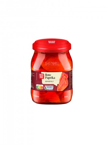 Ardei paprika sferturi 650g