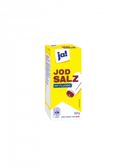 Sare iodata cu fluor 500g Ja