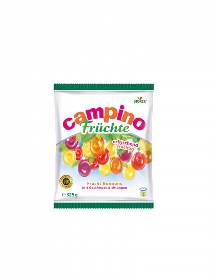 Bomboane fructe Campino 325g