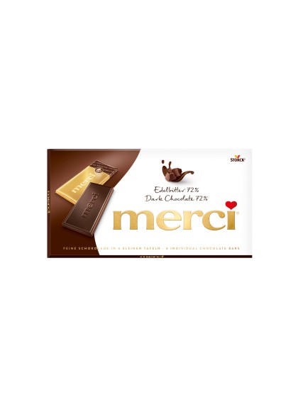 Merci dark chocolate 72cacao 100g