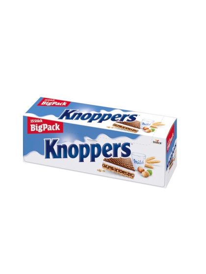 Knoppers 15buc big pack 375g