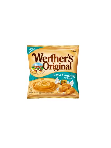 Bomboane Werthers Salted Caramel 180g