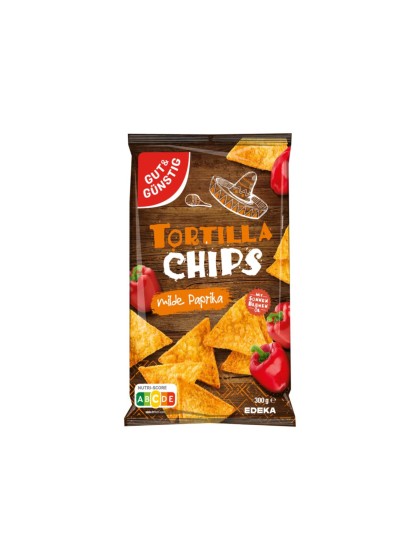 GG Tortilla Chips Paprika 300g
