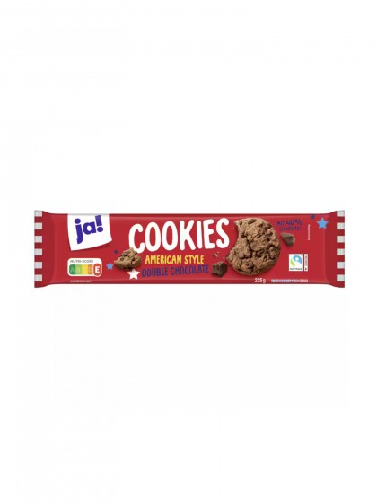 Biscuiti double cioco 225