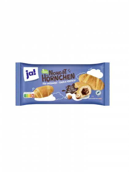 Ja cornuri ciocolata Hoernchen 240g