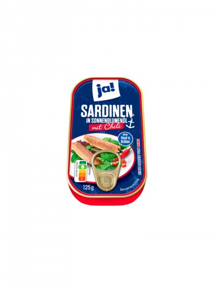 Sardine chili Ja 125g