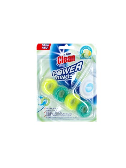 WC Power Rings At Home Clean 40g Fresh Citrus