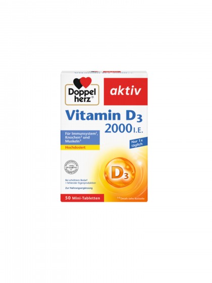 Doppelherz Vit D2000 50tabl