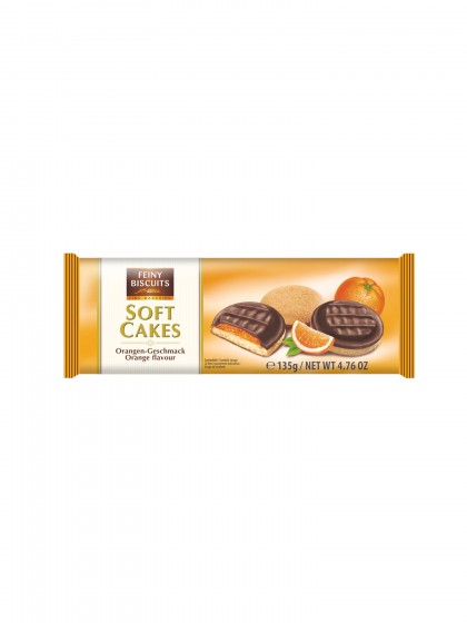 Biscuiti crema portocale 135g