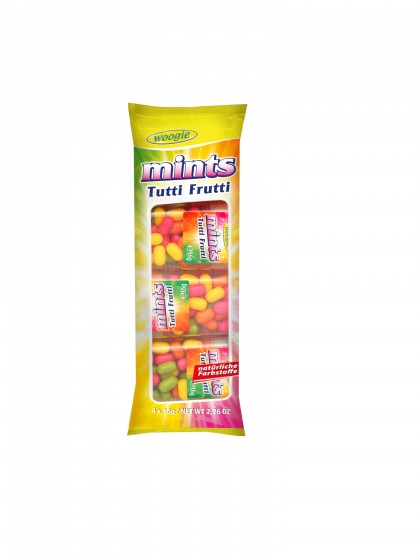 Mints tutti frutti   Drajeuri 4x16g