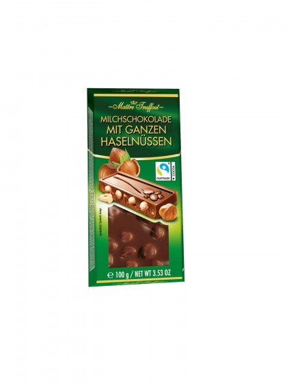 Ciocolata cu lapte si alune 100 gr