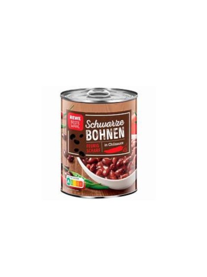 Fasole neagra Chili Rewe 400g