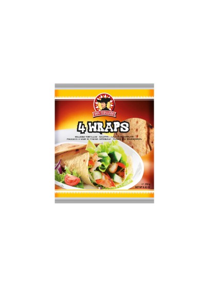 Wraps din faina integrala