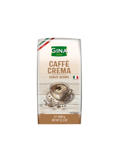 Cafea Gina Crema Caffe 1kg