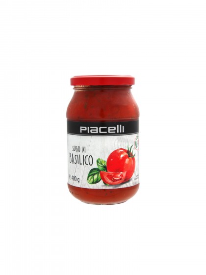 Piaccelli sos Basilico 400g