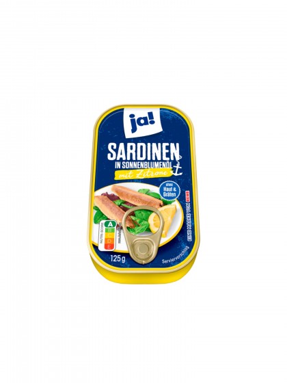 Sardine ja zitrone 125g