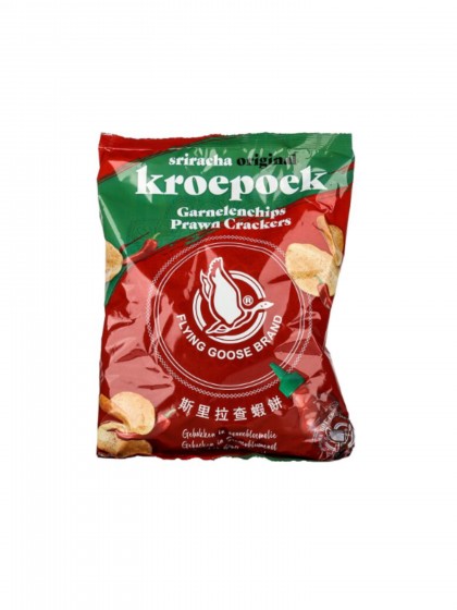 Chips creveti chili Sriracha Flying Goose 80g
