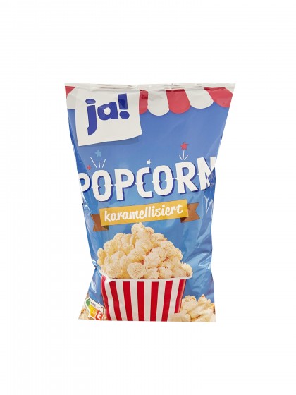 Popcorn ja caramelizat 200g