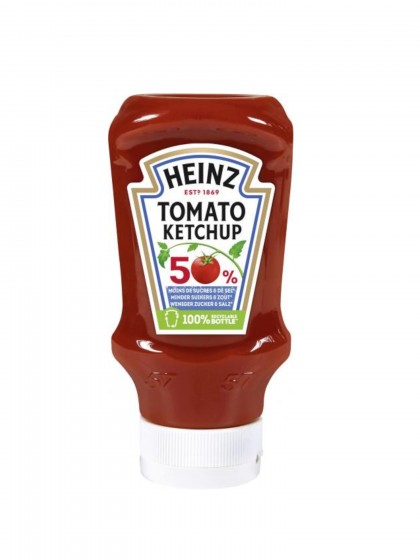 Ketchup Heinz 50 zahar si sare 500ml