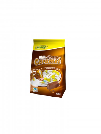 Praline caramel ciocolata 100g
