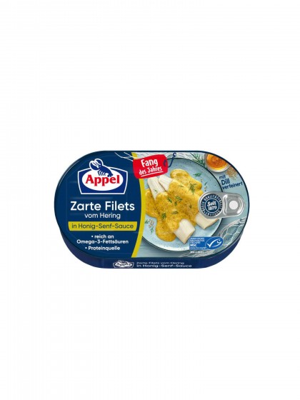Hering Appel Fang des jahre sos miere mustar 200g