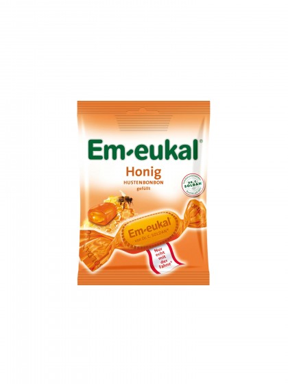 Bomboane EM Eukal 75g honig