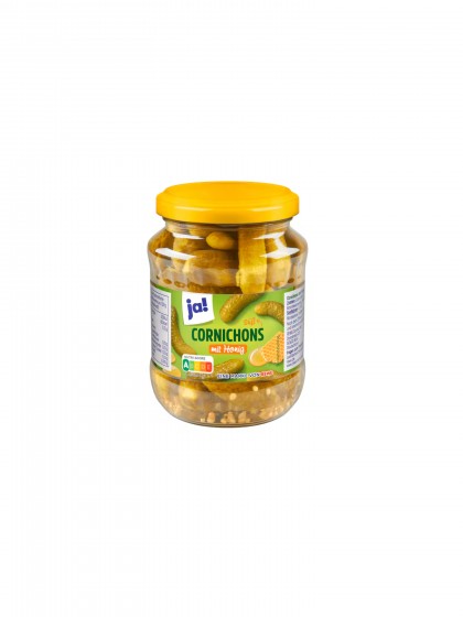 Ja cornichons honig 350g