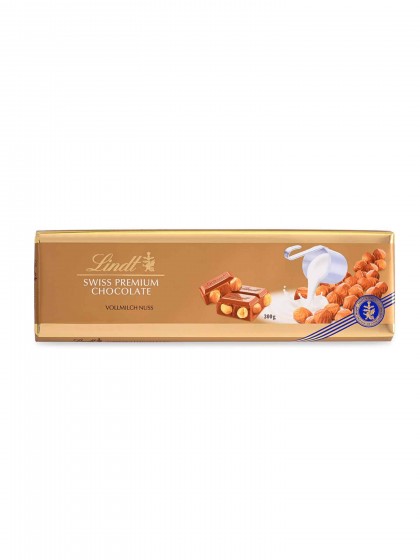 Lindt vollmilch nuss 300g