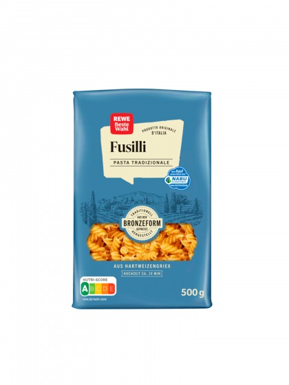Rewe paste Fusilli Al Bronzo 500g