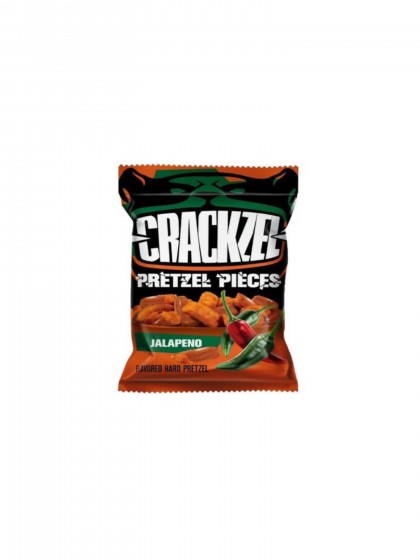 Crackzel Jalapeno covrigei 85g