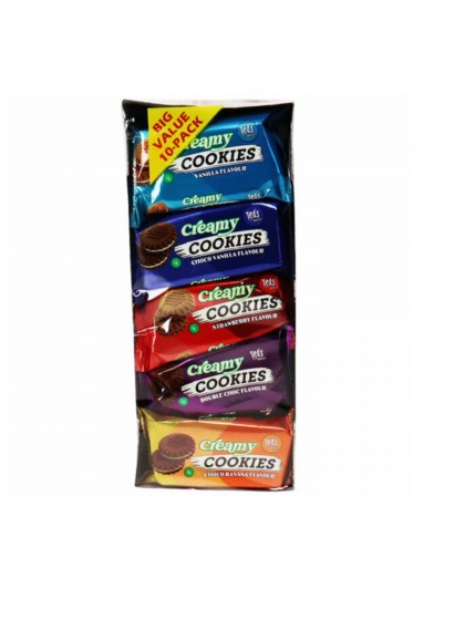 Biscuiti Creamy Cookies 10x31g