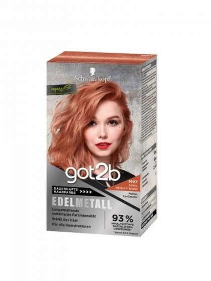 Got2b vopsea par M97 Coral Metallic Blond