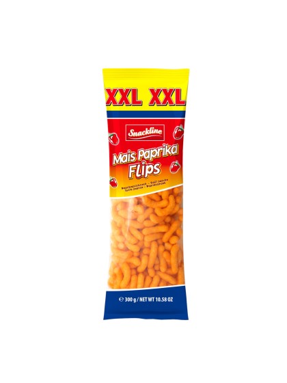 Snack flips porumb paprica XXL 300g