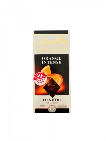 Lindt Excellence orange 100g