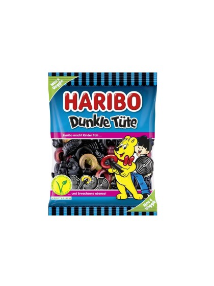 Haribo Dunkle Veggie 175g