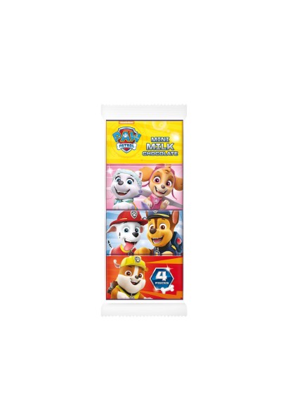 Ciocolata lapte Paw Patrol  4x20g