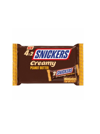 Mars Snickers Creamy Peanut 4x36g