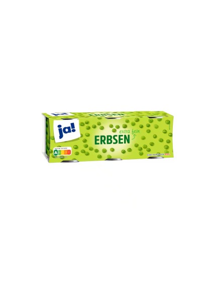 Mazare extra fina ja 3x200g