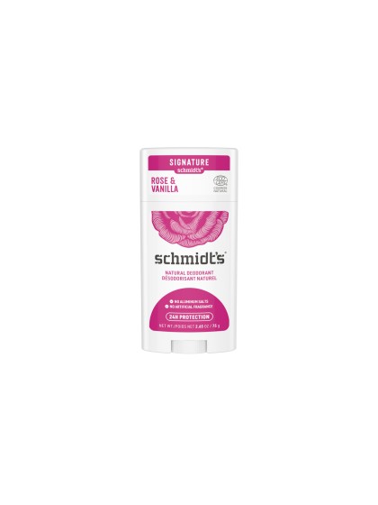 Deodorant Schmidts Stick Rose Vanilla 58ml