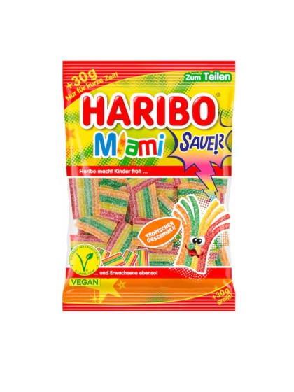 Haribo Miami Sauer 190g