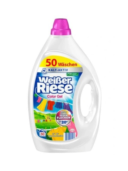 Detergent Weisser Riese Color gel 50sp