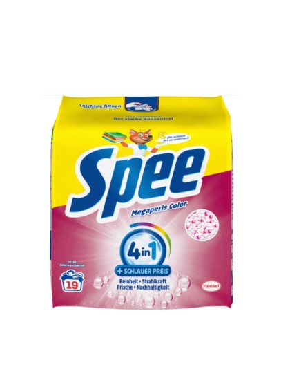 Detergent Spee Color Megaperls 4in1 19sp