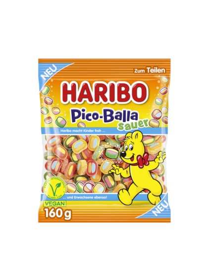 Haribo Pico Balla Sauer 160g