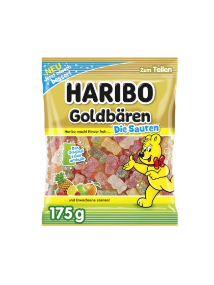 Haribo Goldbaren die Sauren 175g