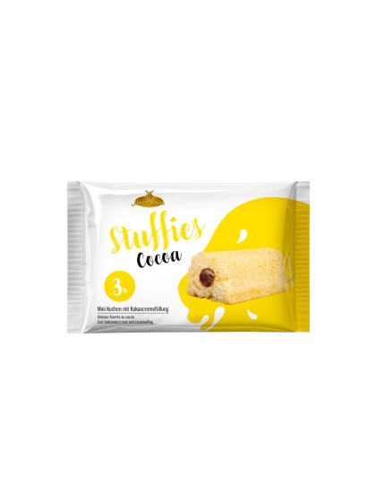 Mini prajituri cu crema cacao 3x45g