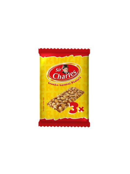 Sir Charles Crunchy Caramel Bar 3x38g
