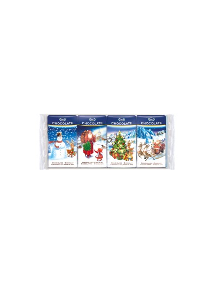 Ciocolata lapte Craciun 4x15g