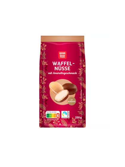 Rewe Waffel Nusse Amaretto 250g